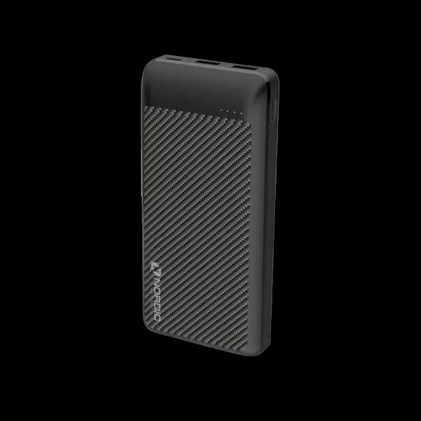 Power Bank 10000 mAh 18W, NORDIC Carbon Slim